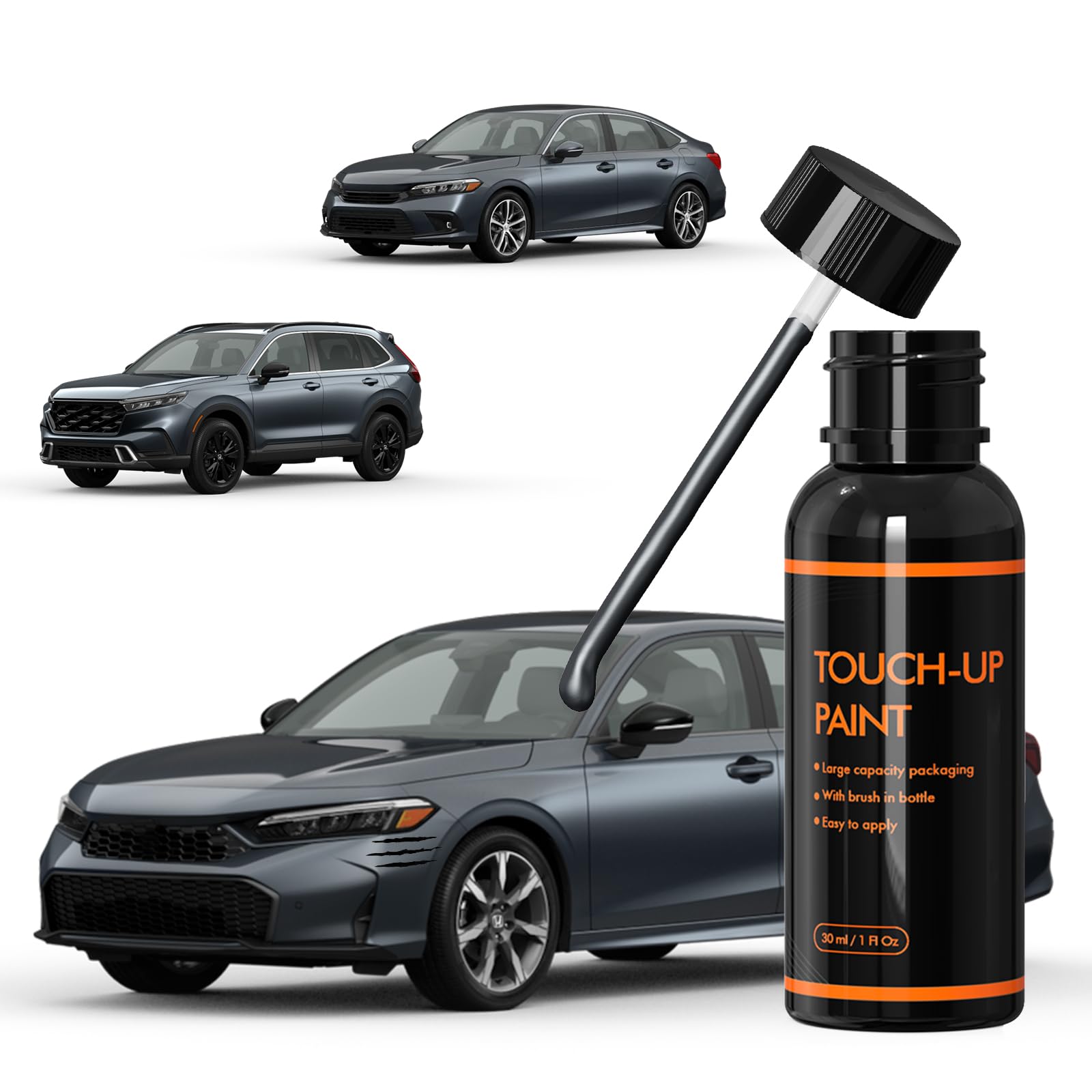 Amazon.com: XTryfun NH904M Meteorite Gray Touch Up Paint for Honda